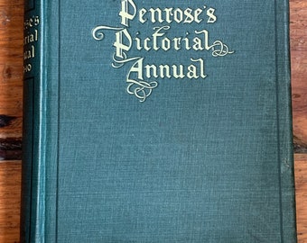 1909-10 Penrose's Pictorial Annual The Process Year Book of Printing Processeses and Paper Samples