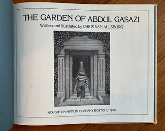 The Garden of Abdul Gasazi 1979 Signed First Edition Chris Van Allsburg