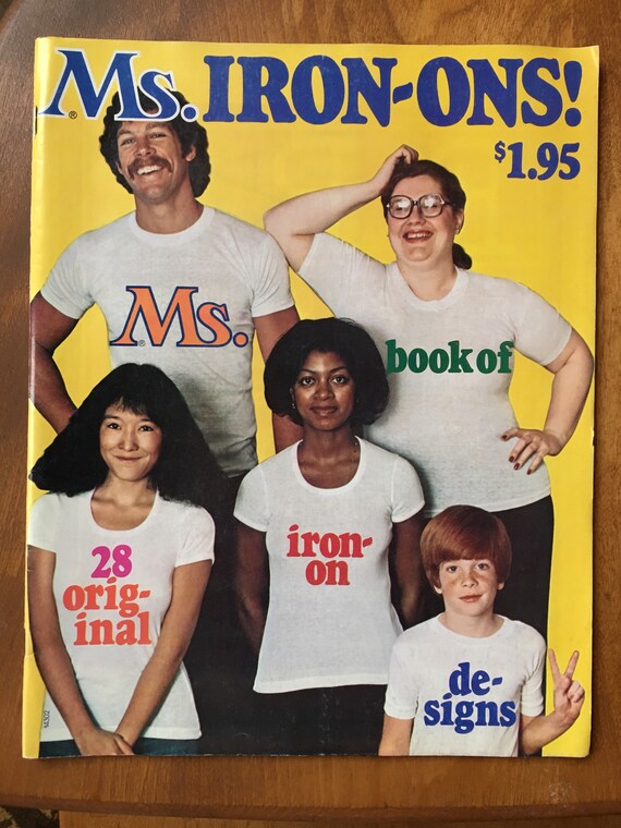 1976 Ms. Magazine Iron-on Transfers - Select A De… - image 1