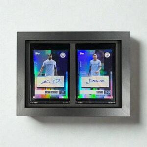 Rahmen für 2 Magnetholder - Sammelkarten Rahmen, Display für Karten wie Pokemon, Sport, Yu-Gi-Oh, Magic, Lorcana und weitere