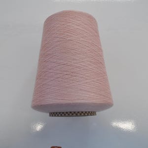 Cashmere baby pink with silk Cariaggi 540 grammy 2/56 yarn for sewing clothes, for machine and hand production, handicraft