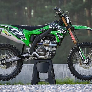 Grafische set voor Kawasaki KX 250 F 2025 / KX 450 F 2024 - 2025 Volledige wrap met rijders-ID en nummer
