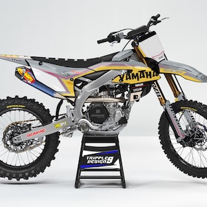 Grafische set voor Yamaha YZ 250 F 2024-2025 / YZ 450 F 2023-2025 Volledig ingepakt met rijders-ID en nummer