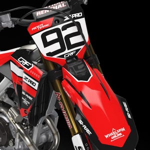 Plastic kit Acerbis | Honda CRF 250 2025+ CRF 450 2025