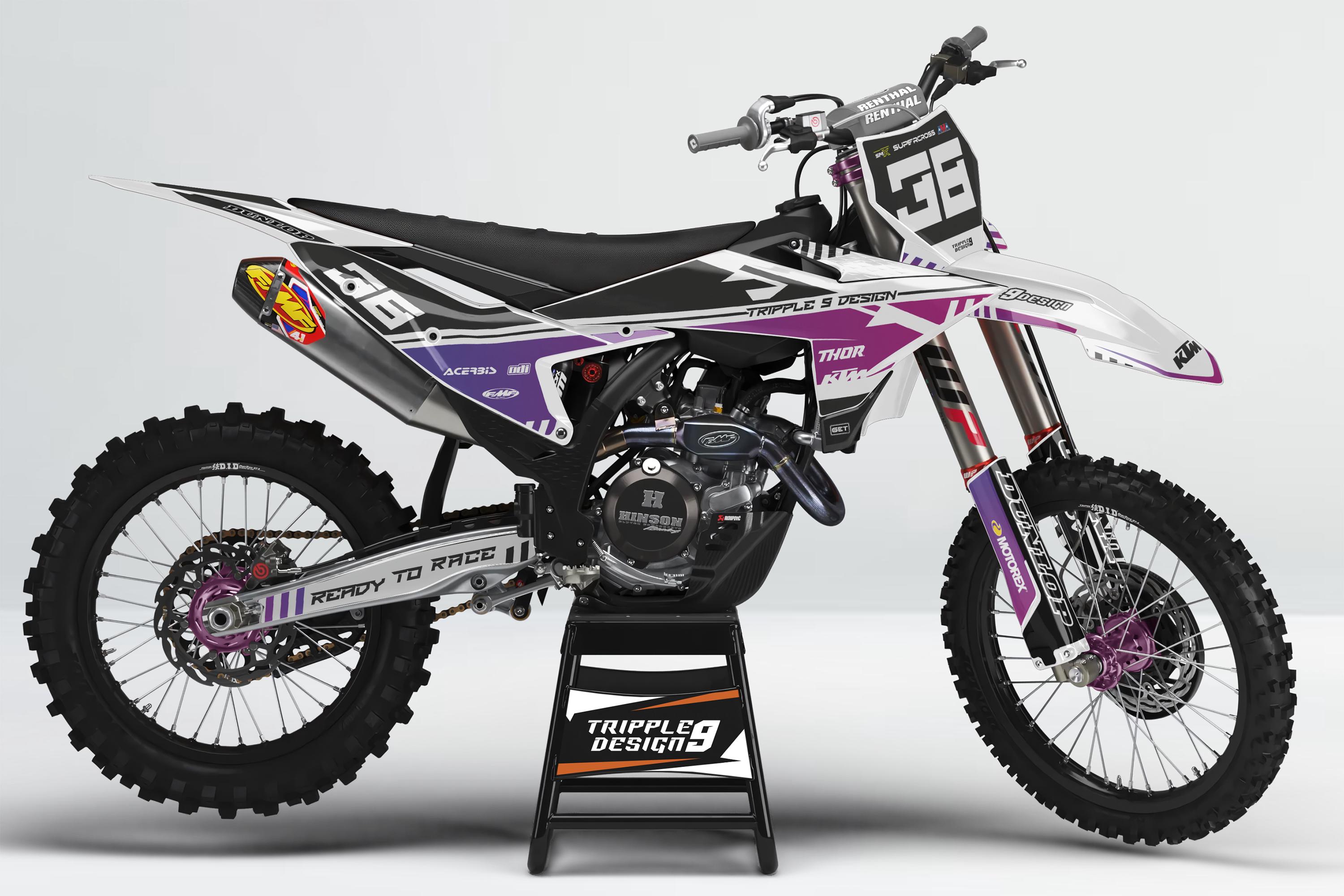 KTM sx sxf sx-f 125 250 350 450 2025 用 MX グラフィック キット 