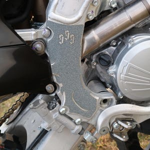 Framegriptape voor Yamaha YZ250F 19-25 en YZ450F 18-25, sticker crossframe bescherming