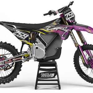Mx Grafik Kit für Stark Varg Full Wrap mit Rider ID und Nummer