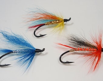 Pacific Salmon Fly 3 pack,