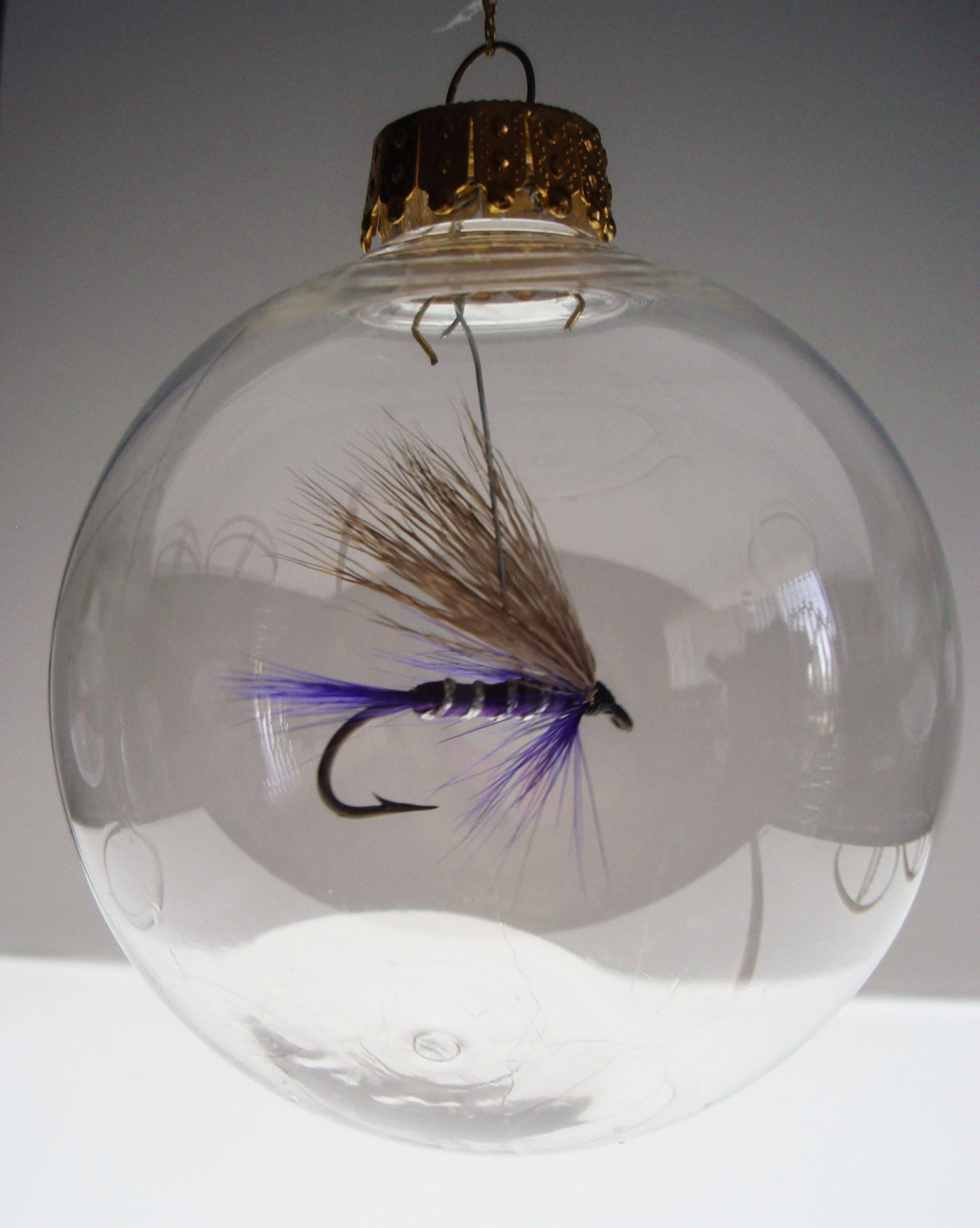 Purple Peril Steelhead Fly Ornament FREE SHIPPING Fly Etsy