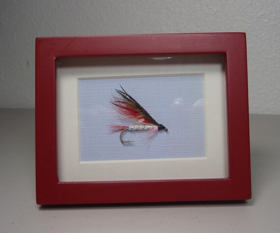 Little Rainbow Trout Streamer Fly Desk Display Fly Fishing Etsy