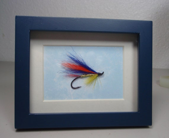 Denali Rogue Pacific Salmon Fly Desk Display Fly Fishing Desk Etsy