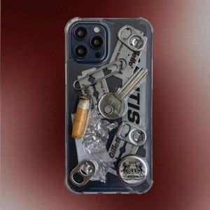 gotische Handyhülle aus Resin, y2k Handyhülle, Apple Handyhülle, Samsung & android Handyhülle, handgemachte Decoden Handyhülle, Kunstharz Hülle