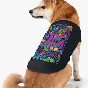 Paw-fi-dence Pet Tank Top: Vibrant Animal Print Dog/Cat Shirt