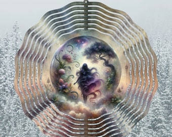 Fairy Wind Spinner Digital Design | 5 PNG Files | DIY Wind Spinner | Instant Download