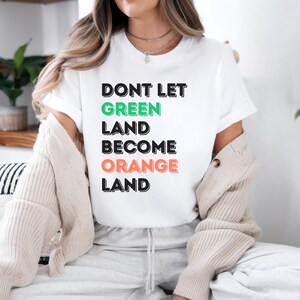 Dont Let GreenLand, Anti Trump Shirt, FDT Shirt, Resist Tshirt, Protest Shirt, Democrat Shirt