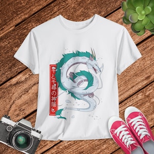 Haku Spirited Away Tshirt Unisex Studio Ghibli Tshirt Men and Women Best Gift
