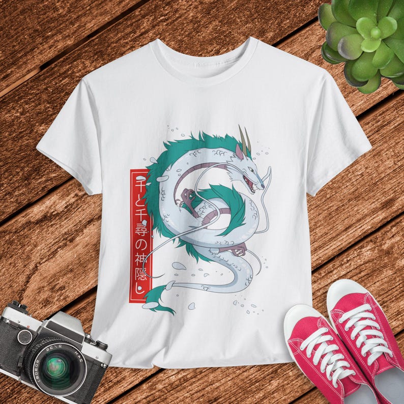 Haku Spirited Away Tshirt Unisex Studio Ghibli Tshirt Men and Women Best Gift