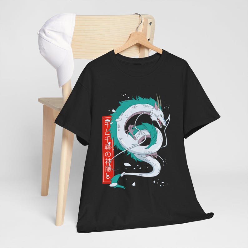Haku Spirited Away Tshirt Unisex Studio Ghibli Tshirt Men and Women Best Gift