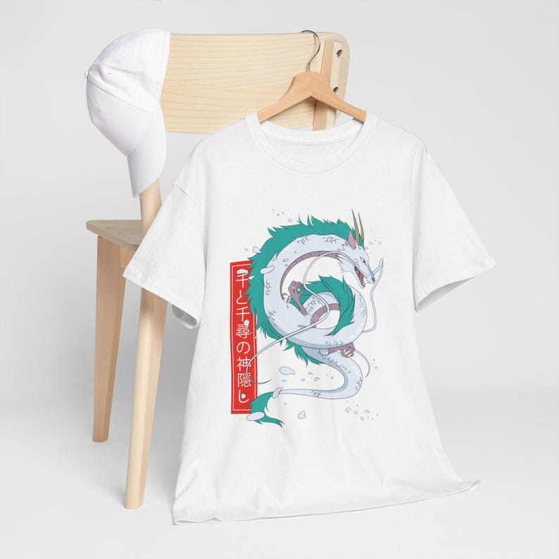 Haku Spirited Away Tshirt Unisex Studio Ghibli Tshirt Men and Women Best Gift