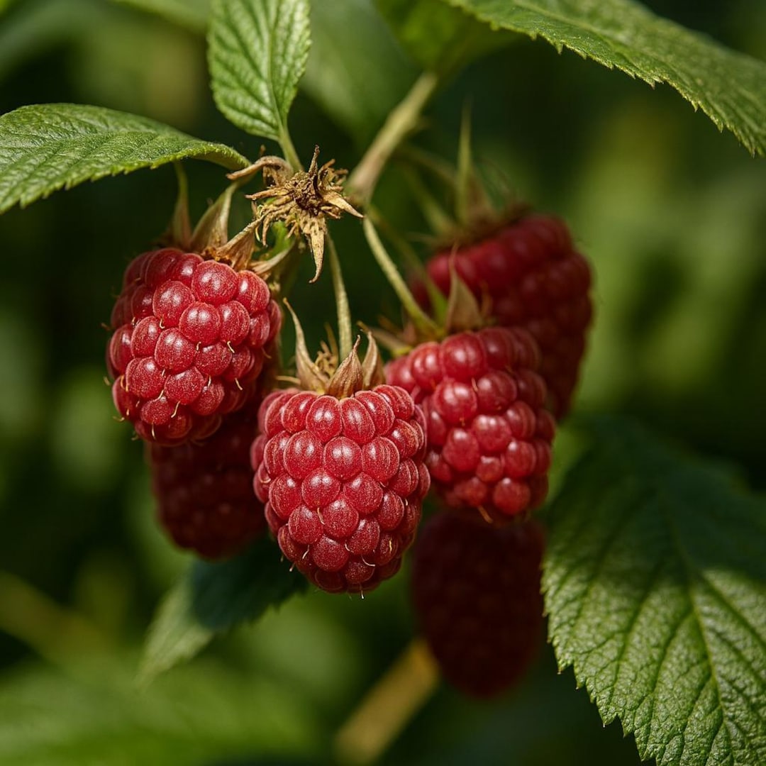 Coho Red Raspberry (1) Live Starter Plant: High Yielding and Vigorous ...
