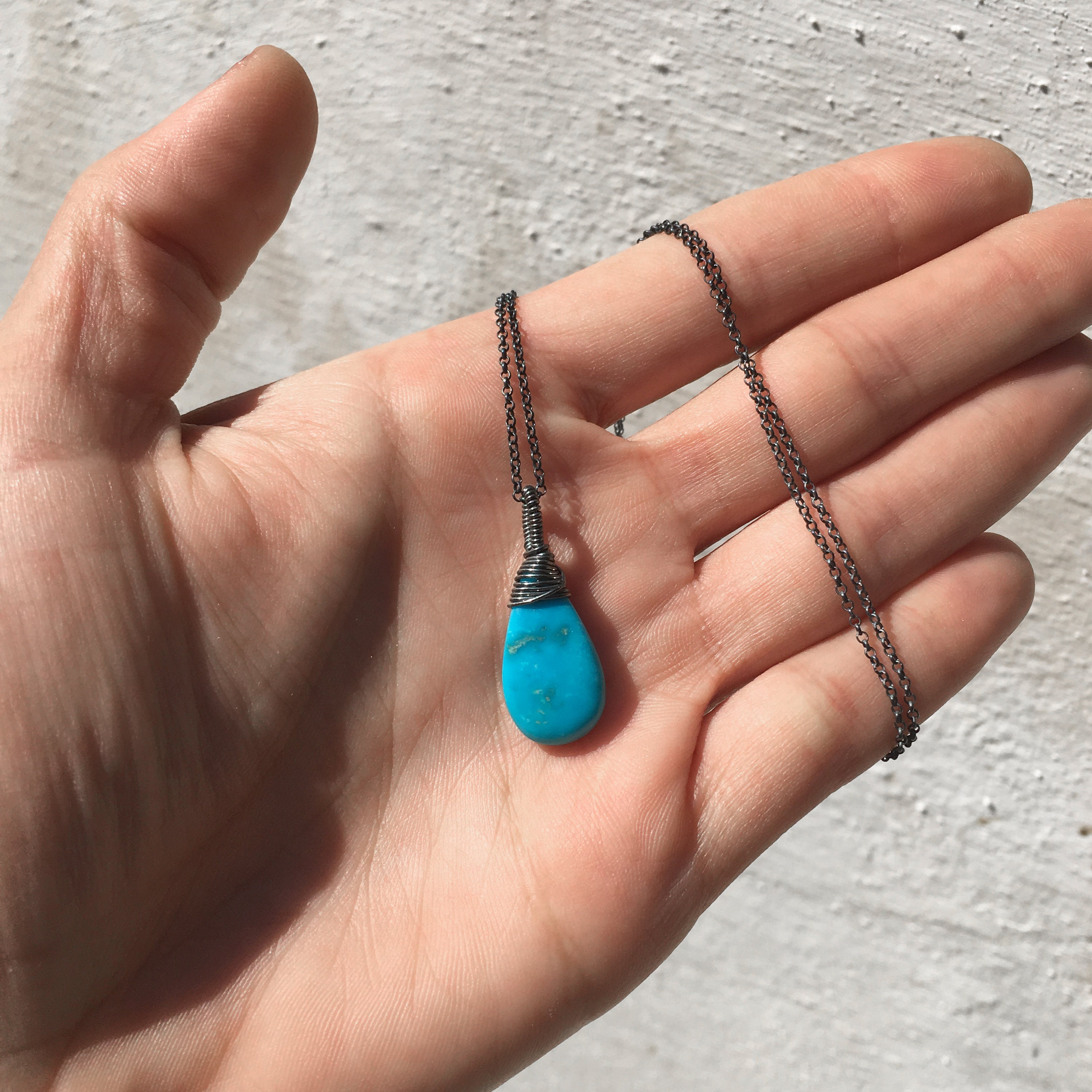 Turqui Black Pendant