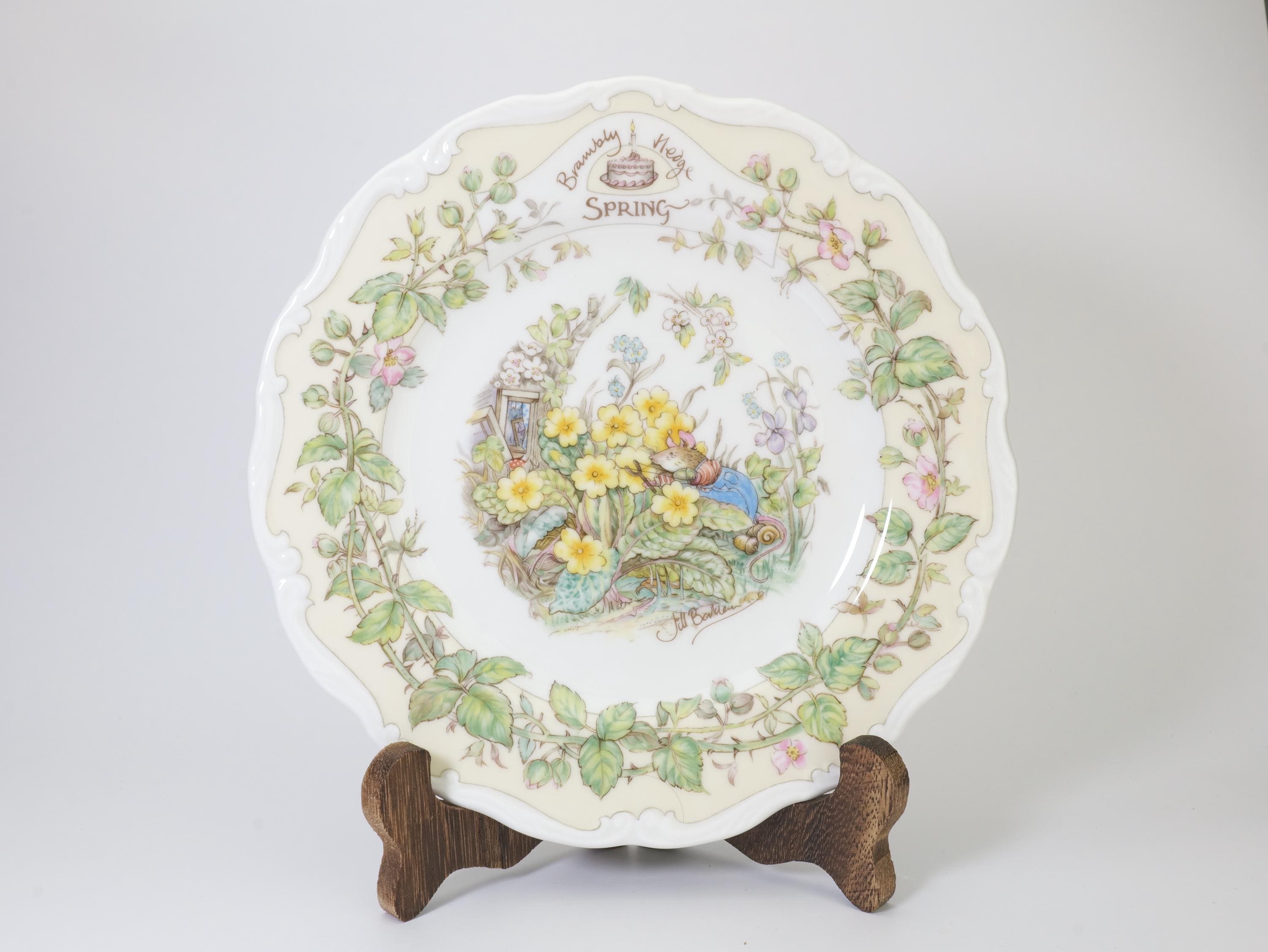 Brambly Hedge Four Seasons Plates - Etsy