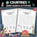 Summer Word Search End of the Year Summer Word Search Worksheet ...