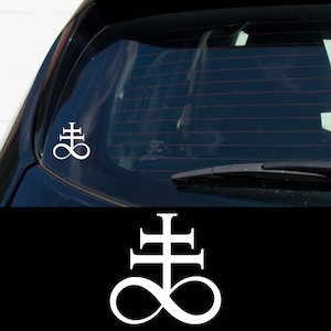 Occult Magick Sigils Of Spells Sticker - Pagan Bumper Sticker Car Decal
