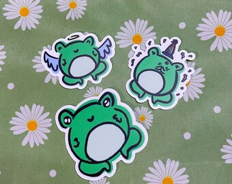Frog Sticker - "Friendos Collection"