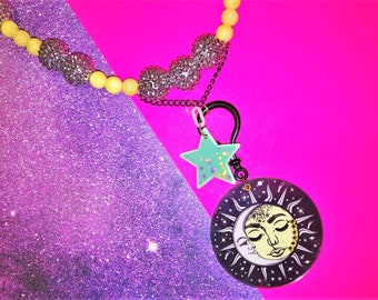 Sparkly Celestial Necklace