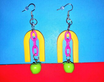 Arches and Apples Earrings