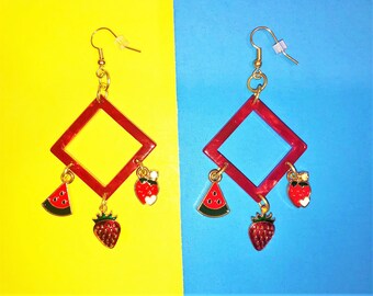 Bitty Berry Earrings