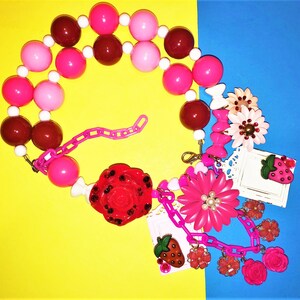 Pink Prairie Rampage Necklace image 1