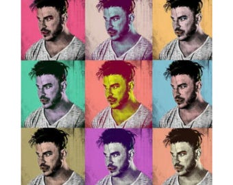 Jax Taylor Pop Art Print: Vanderpump Rules TV Show Fan Gift