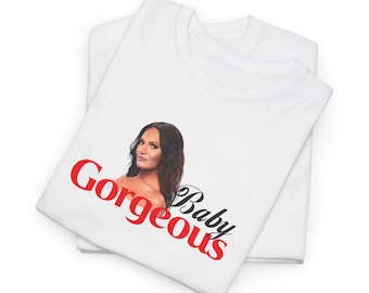 Lisa Barlow Baby Gorgeous Graphic Tee - Real Housewives Gift, Diet Coke Queen Shirt, Salt Lake City Bravo Lover Present, Unisex Cotton Top