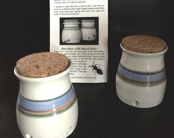 Attractive Ant Cups that take care of your ant problems.