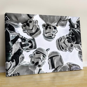 Funny Bathroom Wall Art, Stormtroopers Looking Print, Star Wars Poster, Star Wars Bathroom art, Home Decor, Gift Idea, Funny Wall Art