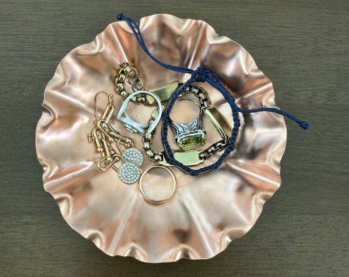 Copper Jewelry Tray