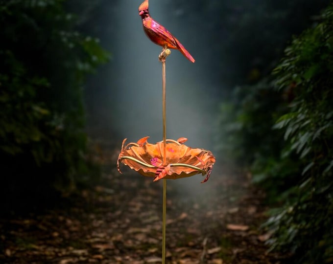 Cardinal Bird Feeder