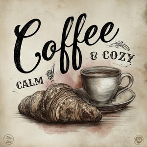 Cozy Cafe Station: A Coffee Cart Print to Warm Your Kitchen Corner and Enhance Ambiance