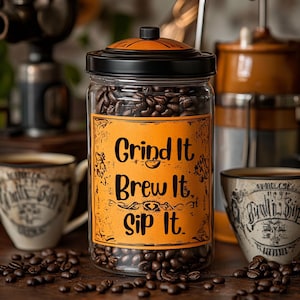 Coffee Bar Print: Espresso Wall Art for Your Coffee Station
