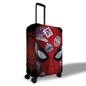 Kuffertbetræk Bagagebeskytter kuffert "Spiderman" Gave Til Børn Drenge Piger Kvinder Mænd