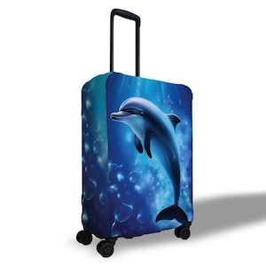 Kuffert Cover Bagage Protector kuffert "Dolphin" Gave Til Børn Drenge Piger Kvinder Mænd