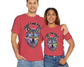 Camiseta con estampado de lobo: Yellowstone Old Faithful, Camiseta motivacional de naturaleza