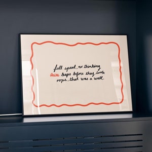 Poster divertente Ariete, stampa poesia Ariete, stampa astrologia, regalo di compleanno per amico, poster segno zodiacale, personalità Ariete, arte tratti Ariete