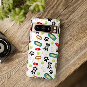 Cute Pet Google Phone Case, Tough Cases for Dog Lovers, Personalized Dog Accessories, Gift for Pet Owners, Durable Phone Cover