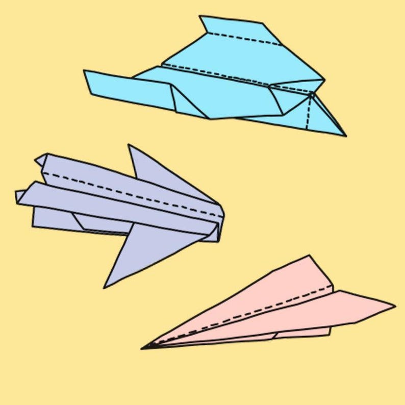 DIY Paper Plane Folding Guide: 6 Fun Designs (step-by-step-instructions ...