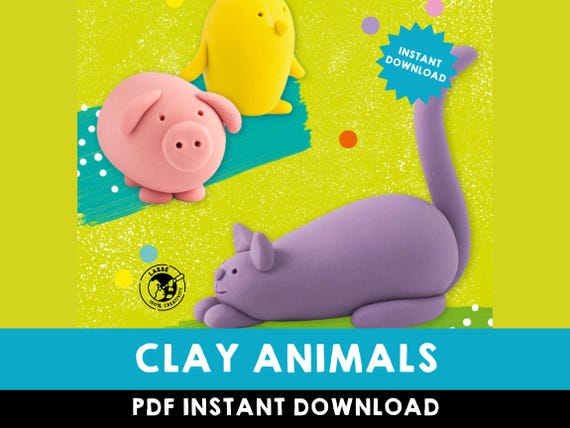 Clay Animal Sculpting Guide: DIY Kids Craft (Step-by-Step-Instructions)