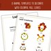 Leaf Animal Craft: Fall DIY Activity, 8 Templates (PDF Pattern) - Etsy