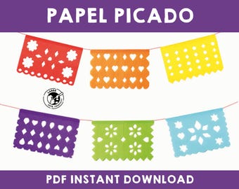 Papel Picado: DIY Origami Box Guide (PDF Pattern)